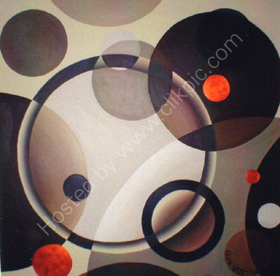 Brown Circles I